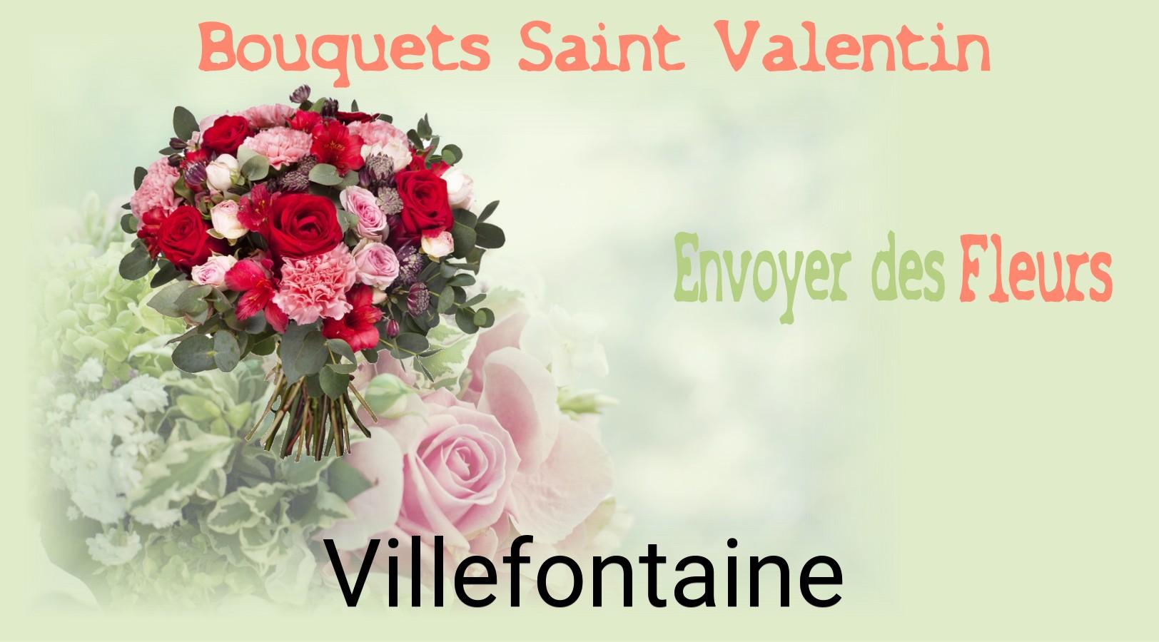 Roses de Saint-Valentin livrées à Villefontaine